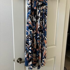 TYSA Multicolor Abstract Maxi Dress
